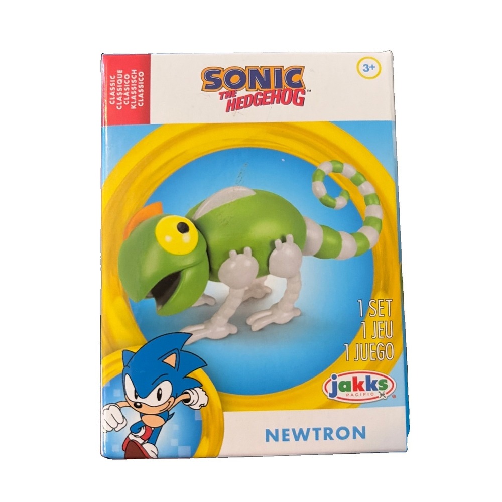 Sonic the Hedgehog 2.5" Figure Pecky Tails Espio Amy Shadow Silver VectorNewtron